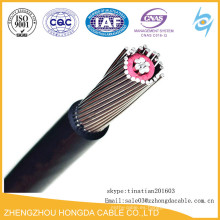 Alambre concéntrico del cable del conductor de aluminio / de cobre con precio del conductor neutral